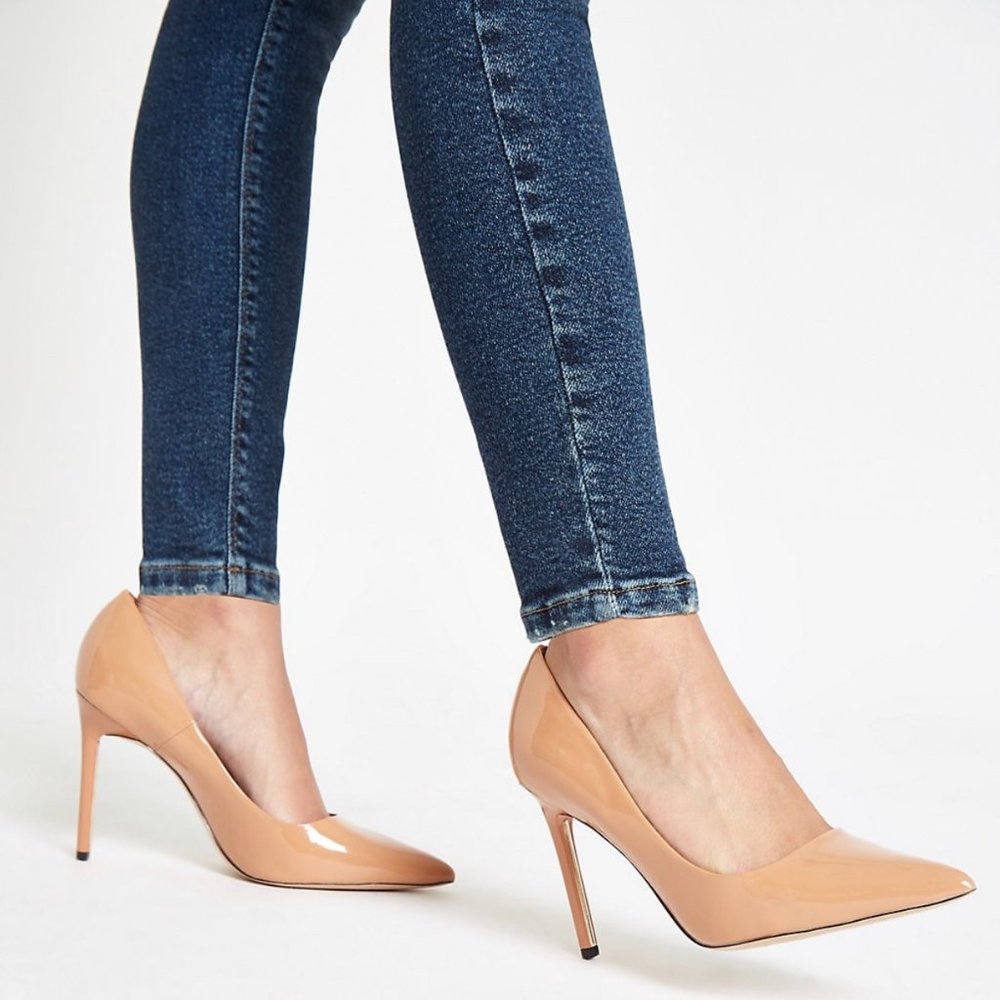 River Island Patent Pumps